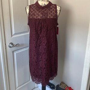 Burgundy Dress